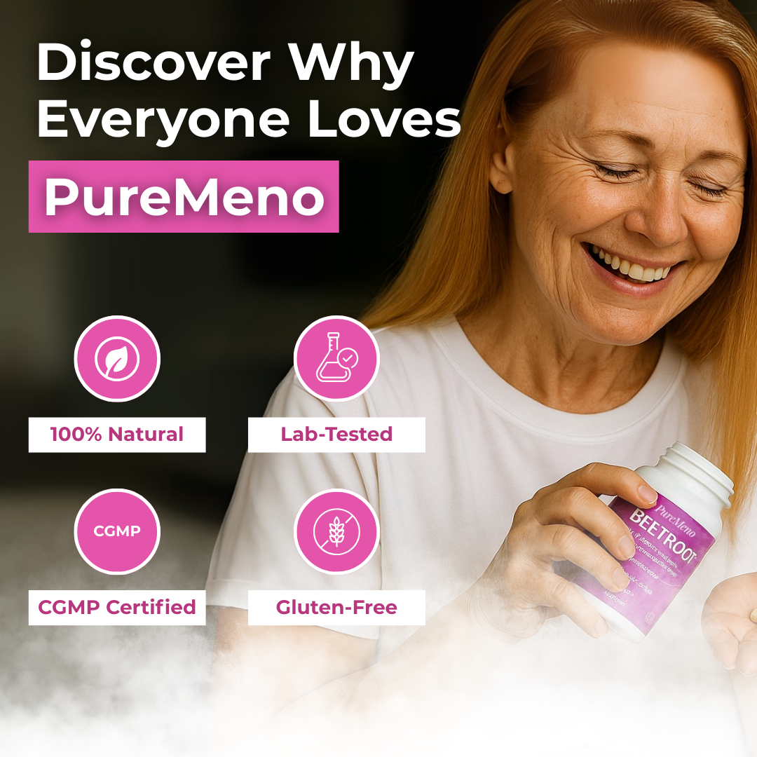 PureMeno Menopause Beetroot Formula