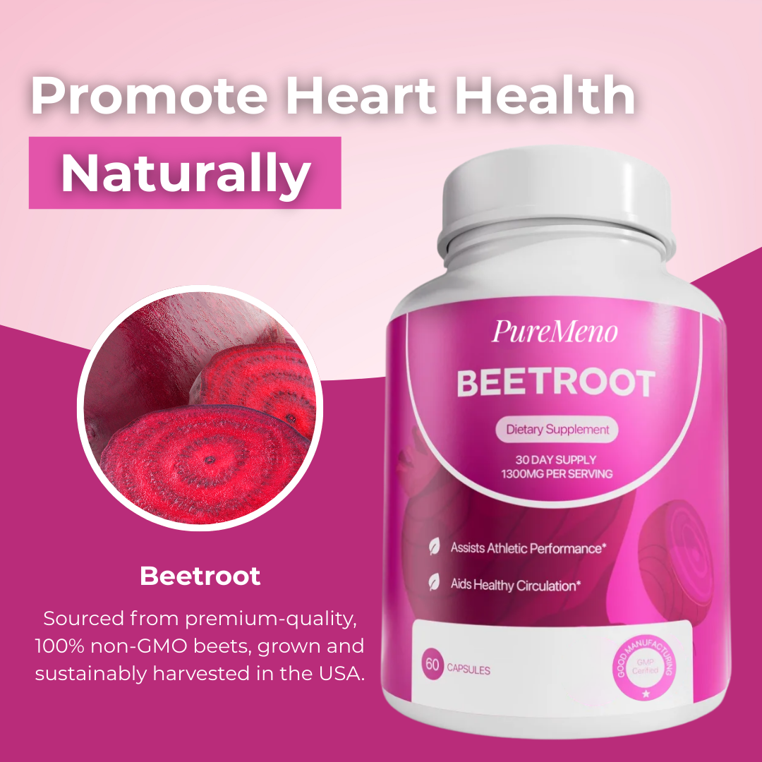 PureMeno Menopause Beetroot Formula