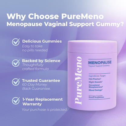 PureMeno Menopause Vaginal Support Gummy