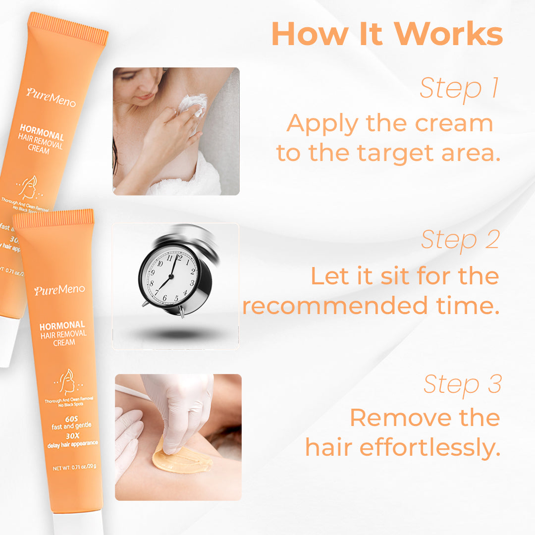Puremeno Hormonal Hair Removal Cream
