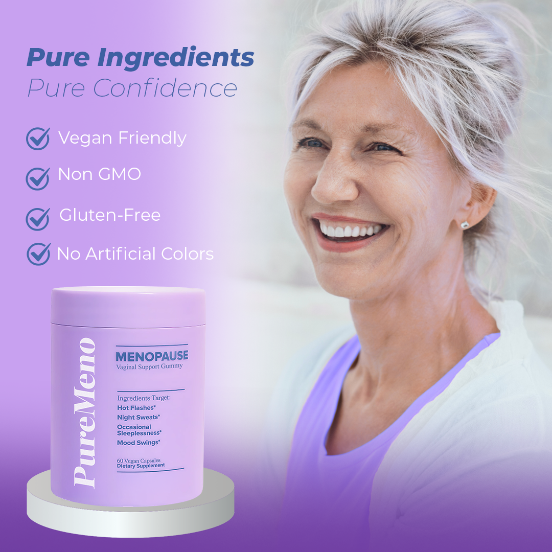 PureMeno Menopause Vaginal Support Gummy