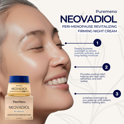 Puremeno NEOVADIOL Peri-Menopause Revitalizing Firming Night Cream