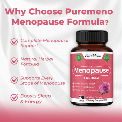 Puremeno Menopause Formula 120 Capsules