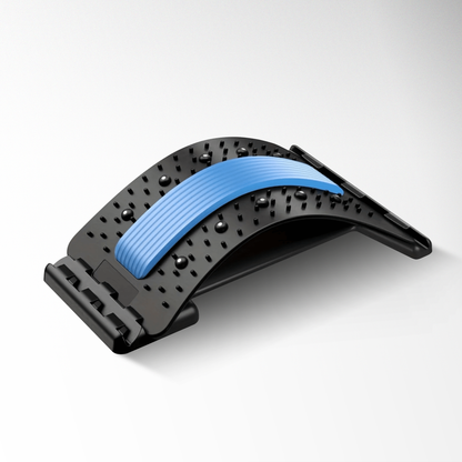 Puremeno Back Stretcher Pain Relief Board – 3-Level Adjustable Lumbar Support & Spine Massager