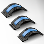 Puremeno Back Stretcher Pain Relief Board – 3-Level Adjustable Lumbar Support & Spine Massager