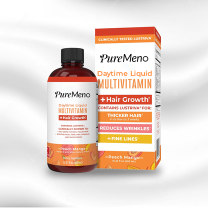 PureMeno Daytime Liquid Multivitamin + Hair Growth
