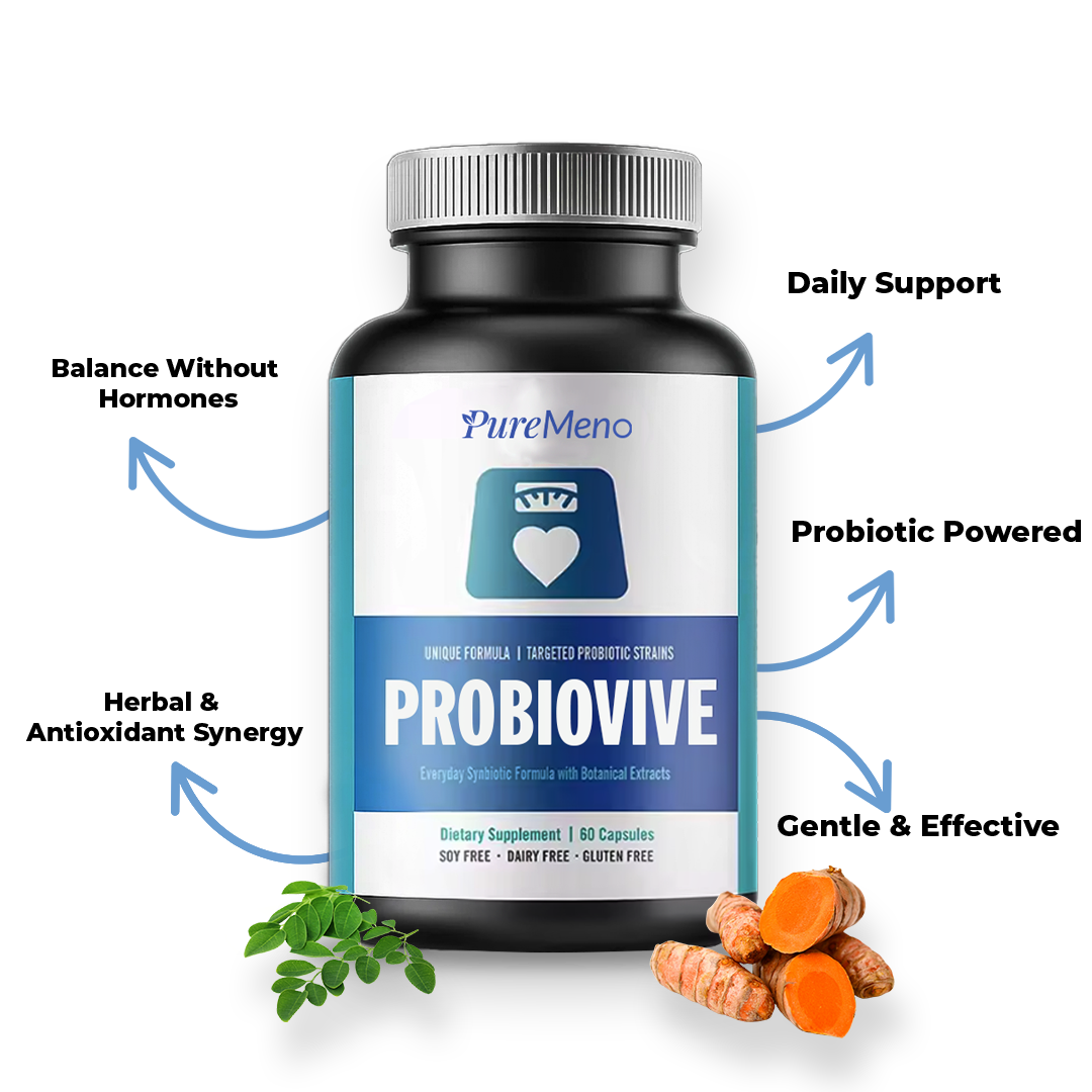 3 Ways For PureMeno PROBIOVIVE Transforms Menopause Relief
