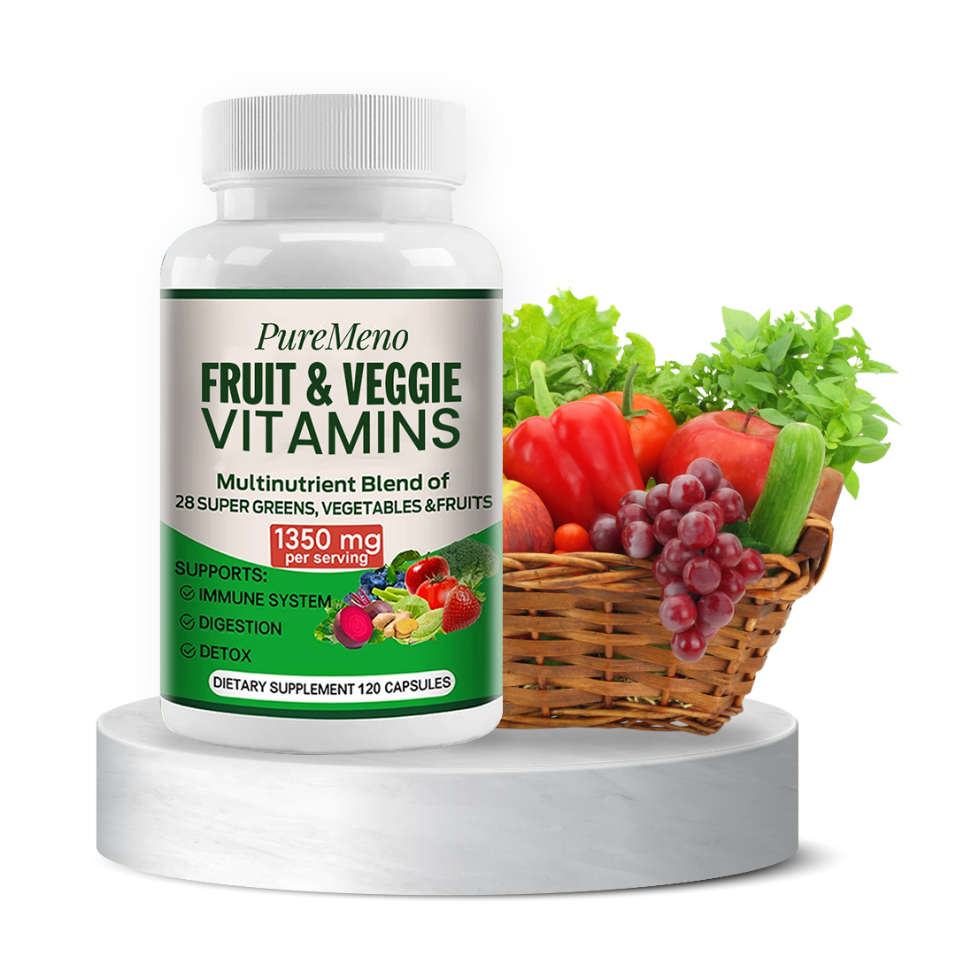 Meet the PureMeno Menopause Wellness Vitamins