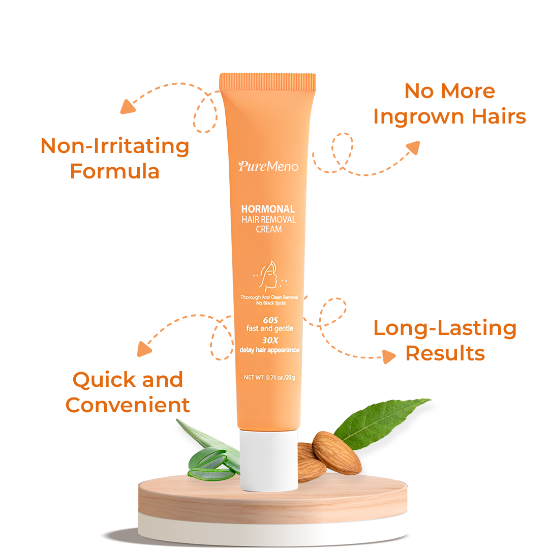 3 Ways Puremeno Hormonal Hair Removal Cream Supports Your Menopause Confidence