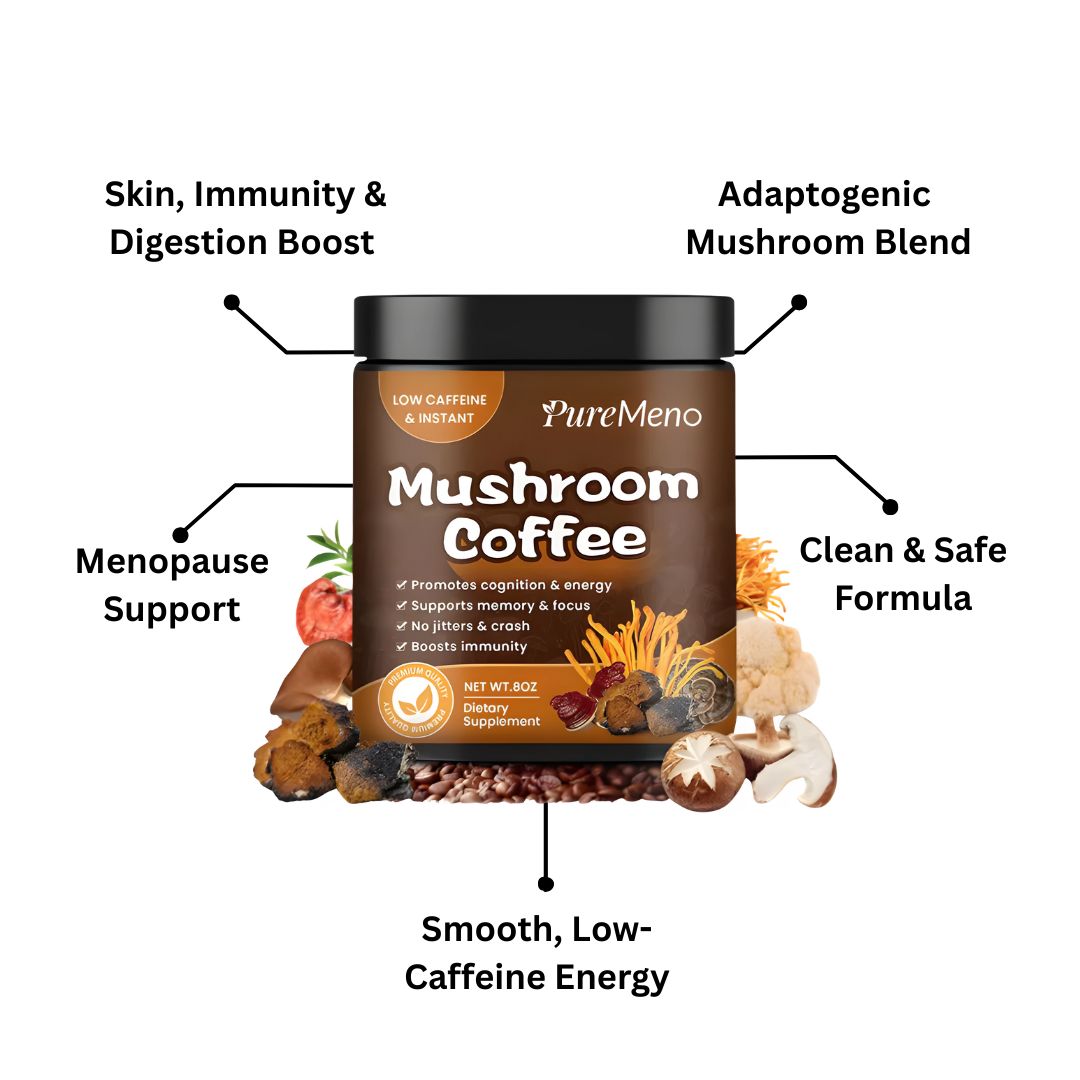 3 Ways PureMeno Mushroom Coffee Transforms Your Menopause Wellness