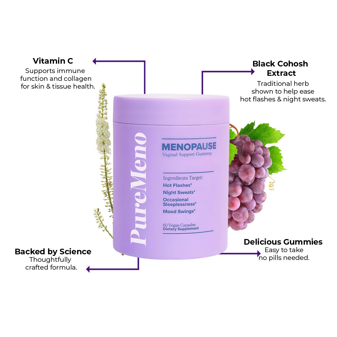 3 Ways PureMeno Menopause Vaginal Support Gummy Your Daily Life